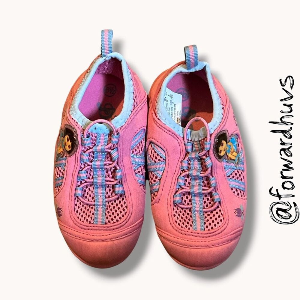 Dora the Explorer Water Shoes Pink Girls Toddler 6.5